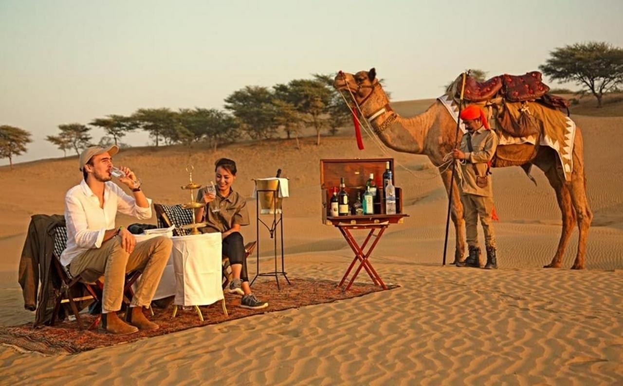 Sam Dunes Desert Safari Camp Hotel Jaisalmer Exterior photo