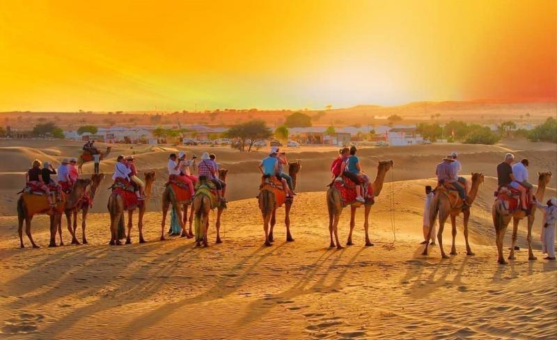 Sam Dunes Desert Safari Camp Hotel Jaisalmer Exterior photo